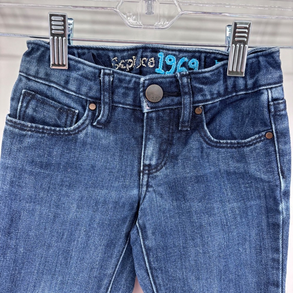 Gap Kids 1969 Boot‎ Cut Jeans Denim Blue Girls Size 4 Regular